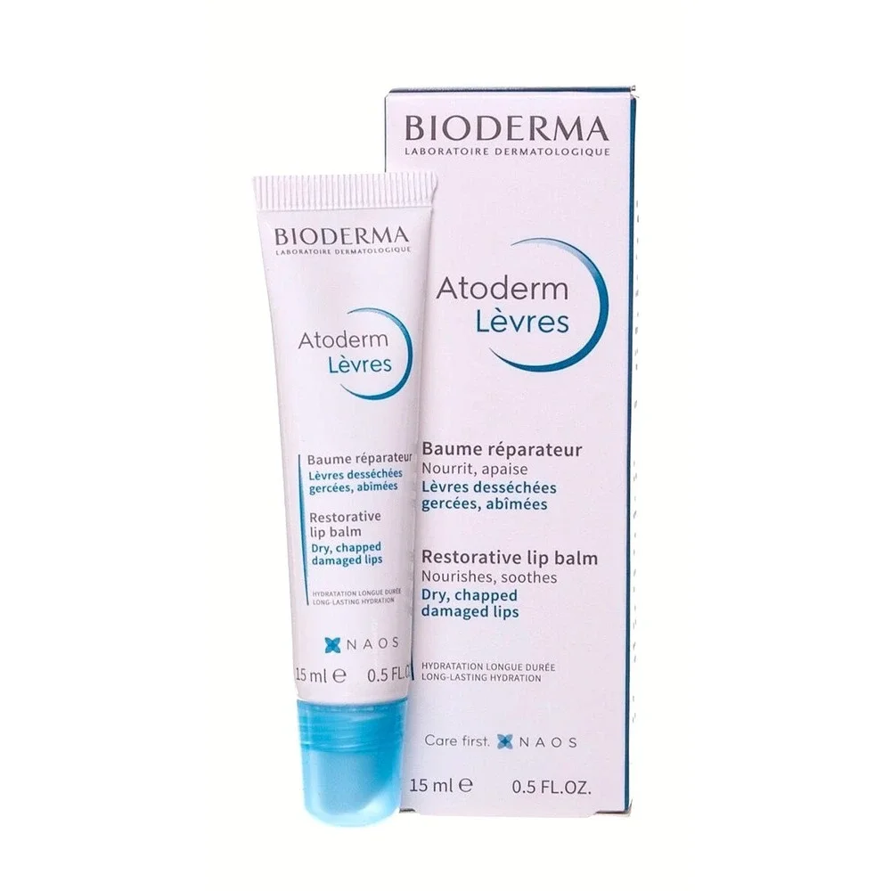 Bioderma Atoderm‎ Restorative Lip Balm - Nourishes Dry Lips 0.5 fl oz / #M7144